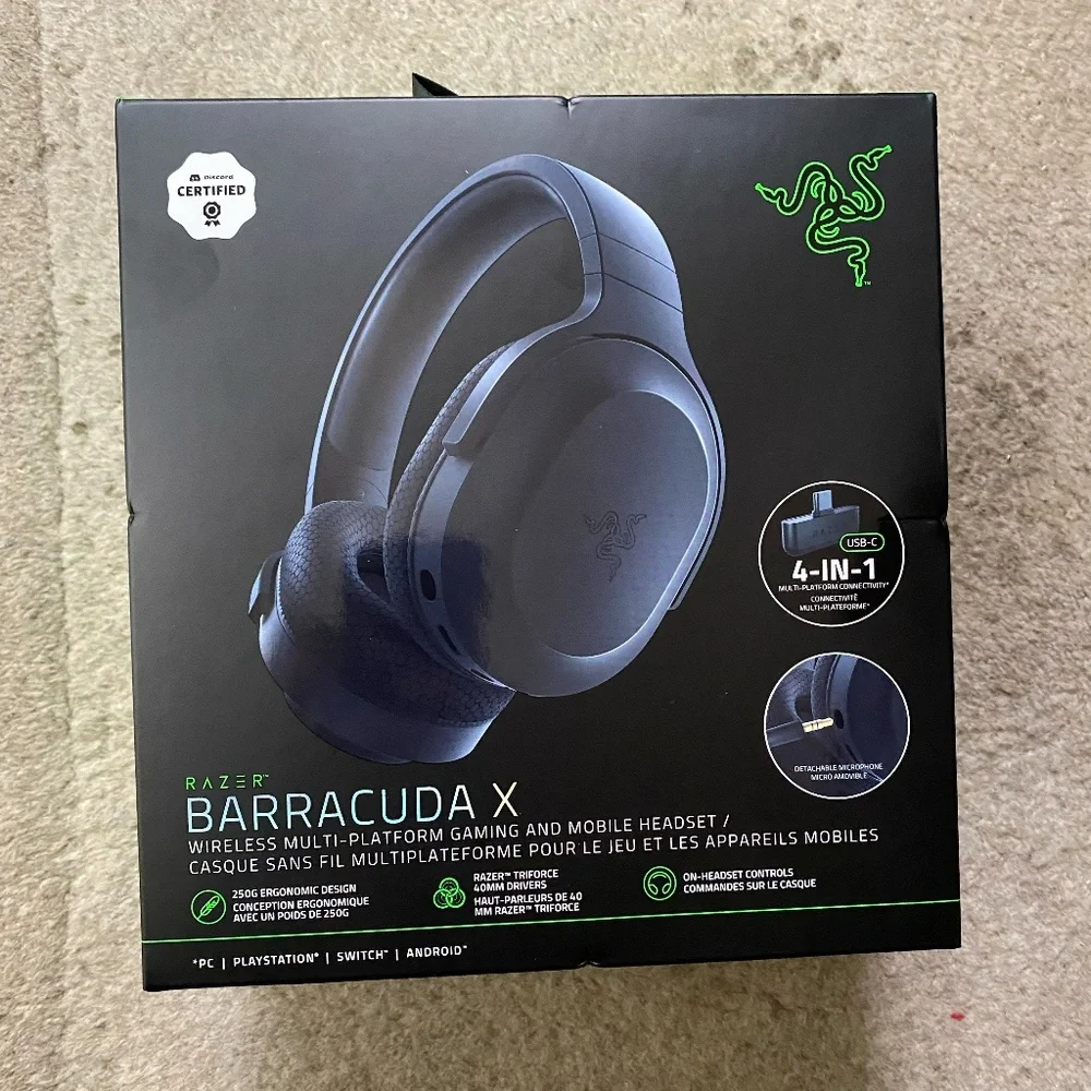 RAZER Barracuda X Wireless Multi-Platform Gaming and Mobile Headset